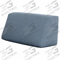 DUOBED Sofa Back Pillow: Blue, Polypropylene, 36 in Overall Ht, 18 in Overall Wd, 18 in Overall Dp (MPN ISBP-DM). Key specifications — For Use With: Duobed Modular Sofas; Upholstery Material: Polypropylene.
