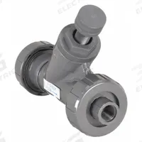 HAYWARD Spring Y Check Valve: Piston, Y-Style Valve Body, 1/2 in Pipe Size, FNPT x FNPT, PVC, Female (MPN SLC10050TU). Key specifications — Brand: HAYWARD.