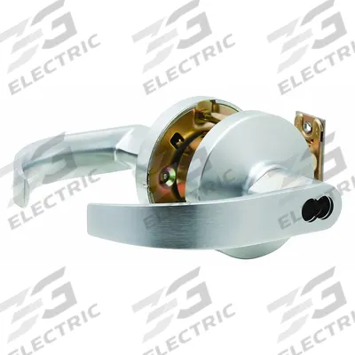 FALCON LOCK Door Lockset: Office Lever Locksets, Chrome