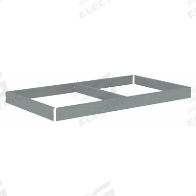 TENNSCO Shelf: 42 in x 18 in, 2,250 lb Load Capacity, Gray - Open Deck Shelf Kits for Boltless Shelving