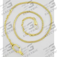HEROS PRIDE Whistle Chain: Whistle Chain, Metal, Gold, Epaulette Clasp (MPN 4014G). Key specifications — Includes: Epaulette Clasp; Color: Gold; Material: Metal.