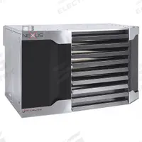 STERLING Gas Wall and Ceiling Unit Heater: 300,000 BtuH Heating Capacity Input, Propeller (MPN 11HU300A1NS1110B). Key specifications — Fuel Type: Natural Gas; Combustion Type: Field Convertible; Brand: STERLING; Fan Type: Propeller; Gas Connection Size, Gas Connection Type: 3/4 in NPT, Male; Overall Dimensions - H x W x D: 27-1/8 in x 54-13/16 in x 42 in.