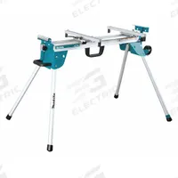 MAKITA Miter Saw Stand: Miter Saw Compatible, 56 in Lg, 29 1/2 in Wd, 33 1/2 in Ht (MPN WST06). Key specifications — attr1171328: Miter Saw Stand; attr1171338: MAKITA; attr1179854: Miter Saw.