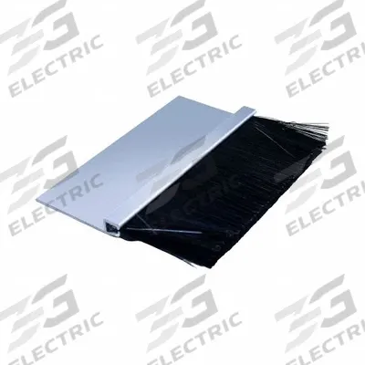 AMERICAN GARAGE DOOR SUPPLY Brush Seal: Straight, Polypropylene, 1 1/2 in Brush Lg - Material Handling