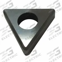 DORIAN Shim Seat: Triangle, Fits Dorian Brand, 1/2 in Insert Inscribed Circle, 3/16 in Overall Ht (MPN 73310190093)