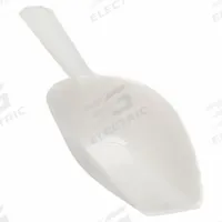 Scoop: Non-Sterile, HDPE, 25 mL Capacity - mL, 7/8 fl oz Capacity - oz, 13.26 cm Overall Lg, White (MPN 607105). Key specifications — Standards: FDA Grade Material; Color: White; Product Type: Scoop; Brand: APPROVED VENDOR.