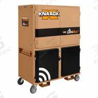 KNAACK Jobsite Field Office: 55 in W x 30 in D x 75 in H, Proprietary Recessed Padlock, Tan (MPN 118-01-KL). Key specifications — attr1116233: Tan; attr1116253: KNAACK; attr1222022: Includes Proprietary Recessed Padlock.