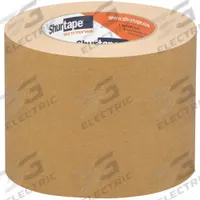SHURTAPE Masking Tape: FP 115, Brown, 3 3/4 in Roll Wd, 60 1/8 yd Overall Roll Lg, 6.5 mil Thick (MPN 104664). Key specifications — Series: FP 115; Brand: SHURTAPE; Backing Material: Kraft Paper; For Location: Indoor; For Surface Type: Paper; Manufacturer Part Number: 104664.
