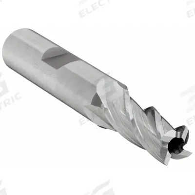 OSG Square End Mill: Cobalt, 4 Flute, 8.5 mm Mill Dia, 3/4" LOC, 63.5 mm OAL (MPN 5818600) - General Purpose Cobalt Square End Mills