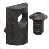 Bolt Assembly: 5/16" -18 Size, 11/16 in Thread Lg, Flanged Button Head Socket Cap, 15 Series, Steel (MPN 3323). Key specifications — Fastener Type: T-Nut; Fastener Head Type: Flanged Button Head Socket Cap; Material: Steel; Finish: Black Zinc-Plated; T-Slot Fastener Type: Bolt Assembly; Threaded Hole Location: Single Offset; Compatible Series: 80/20 15 Series; System of Measurement: Inch.