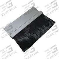 AMERICAN GARAGE DOOR SUPPLY Brush Seal: Straight, Polypropylene, 2 in Brush Lg, 1 1/2 in Holder Lg (MPN BPS152-8). Key specifications — Brush Material: Polypropylene; Includes: Self-Drilling Fasteners; Width Type: Staggered; Brand: AMERICAN GARAGE DOOR SUPPLY.
