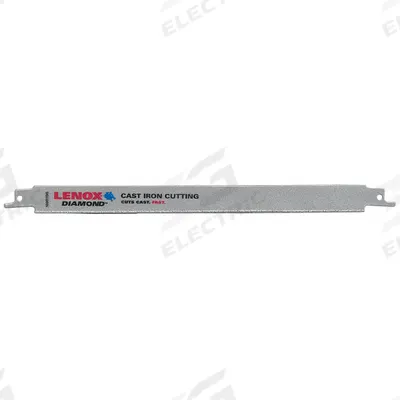 LENOX Reciprocating Saw Blade: 9 in Blade Lg, 0.04 in Blade Thick, 3/4 in Blade Wd - Tile & Masonry-Cutting Blades