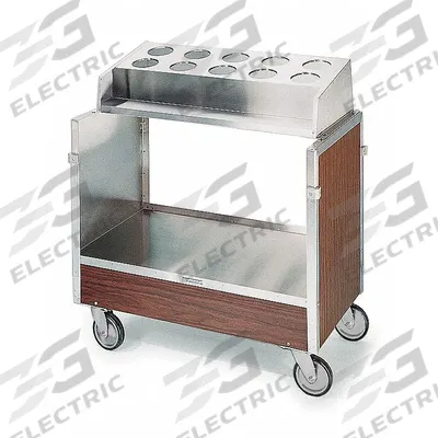 LAKESIDE Flatware Cart: 39 3/4 in Overall Ht, 36 1/4 in Overall Lg, 22 1/4 in Overall Wd - Flatware & Tray Dispenser Carts