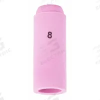 LINCOLN ELECTRIC Nozzle: Alumina, No. 8, Std, 10N46 (MPN KP4756-8). Key specifications — Reference Number: 10N46; Brand: LINCOLN ELECTRIC.