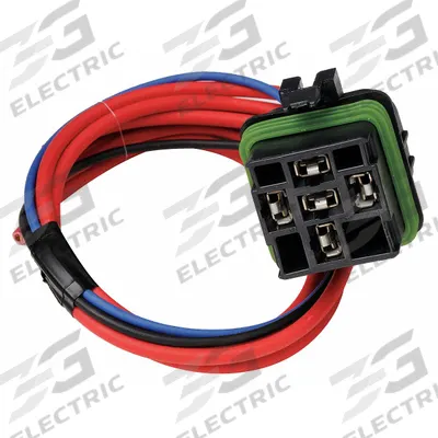 APPROVED VENDOR Relay Base: B1, Sealed Socket, 5 Pins, 40A @ 12V DC, 12V DC - Automotive Relay Sockets