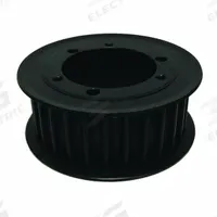 APPROVED VENDOR Timing Belt Pulley: Curvilinear, Bushed, For HTD Timing Belt Section, 31 Teeth (MPN QD31-14M-40). Key specifications — Brand: APPROVED VENDOR; Finish: Black Oxide; For Belt Series: PowerGrip® HTD®; For Bushing Size: SK.