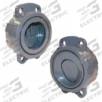 HAYWARD Wafer Check Valve: Swing, Inline Valve Body, 2 in Pipe Size, Wafer, CPVC, For Water Media (MPN WCV2200VS). Key specifications — attr1059408: HAYWARD; attr1059425: CPVC.