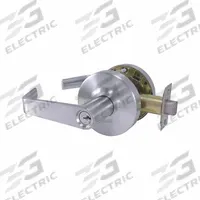 DESIGN HARDWARE Door Lever Lockset: Office Lever Locksets, Chrome, ADA Compliant (MPN DH-V-82-F-26D). Key specifications — attr1024149: Not Ligature-Resistant; attr1011488: DESIGN HARDWARE; attr1024446: F82; attr1011524: No Message; attr1011506: Rose; attr1011485: Yes; attr1059461: Satin Chromium-Plated.