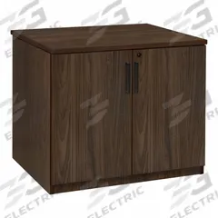 REGENCY Storage Cabinet: Neo Walnut, Laminate/Melamine, 29 in Overall Ht, 35 in Overall Wd, 2 Doors (MPN LSC2935NW). Key specifications — Material: Melamine; Brand: REGENCY; Color: Neo Walnut; Locking: Yes.