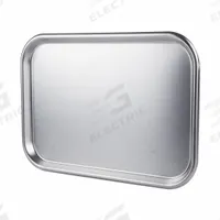 APPROVED VENDOR Lab Tray: Rectangular, Stainless Steel, 19 in Overall Lg, 12 3/8 in Overall Wd (MPN 80191). Key specifications — Brand: APPROVED VENDOR; For Use With: Instruments.