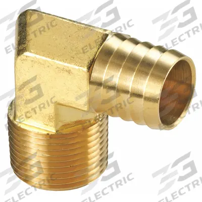 DIXON VALVE & COUPLING Barbed Hose Fitting: For 5/8 in Hose I.D., Hose Barb x NPT - Brass Multipurpose (Air, Water, Chemical) Rigid Barbed Hose Fittings