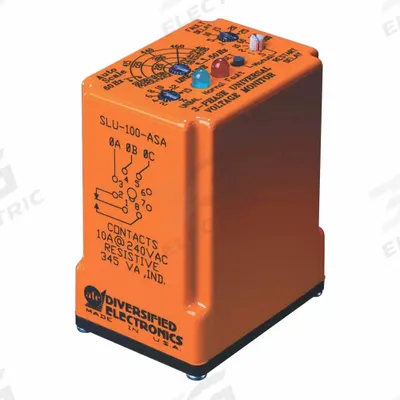 ATC DIVERSIFIED ELECTRONICS Phase Monitor Relay: 208 to 480V AC - DIN-Rail Mounted Relays