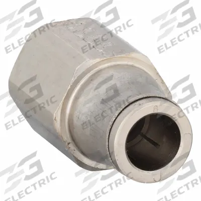 LEGRIS Push-Fit Adapter Fitting: 8 mm OD x 1/4 in Pipe Size, Push-to-Connect x FBSPP - Nickel-Plated Brass Tube Fittings