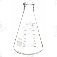 APPROVED VENDOR Erlenmeyer Flask: 1 L, Colorless, Conical, 220 mm Overall Ht (MPN 5YHL9). Key specifications — Shape: Conical; Body Color: Colorless; Brand: APPROVED VENDOR.