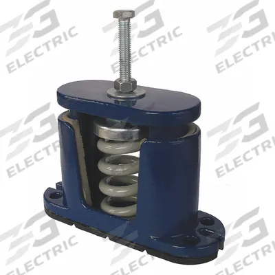 APPROVED VENDOR Floor-Mount Vibration Isolator: Spring, 400 lb Capacity, 4 1/2 in Ht - Spring-Style Floor-Mount Vibration Isolators