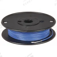 CAROL Hookup Wire: 20 AWG Conductor Size, Blue, 100 ft Overall Lg, 300 V Volt (MPN C2040A.12.07). Key specifications — Brand: CAROL; Product Type: Hookup Wire; Standards: UL 1007; Manufacturer Part Number: C2040A.12.07.