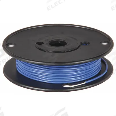 CAROL Hookup Wire: 20 AWG Conductor Size, Blue, 100 ft Overall Lg - Hook-Up Wires