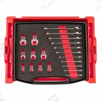 TEKTON Hand Tool Set: 20 Total Pcs, Wrenches, SAE, Modular Tool Drawer with Foam Inserts (MPN OLB94206). Key specifications — attr538253: TEKTON; attr548983: (11) Angle Head Wrenches.