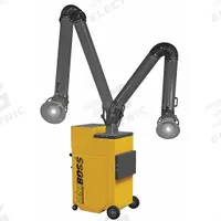 VENTBOSS BY ROBOVENT Portable Fume Extractor: 1,200 cfm, 10 ft Arm Lg, MERV 15 (MPN G121). Key specifications — Manufacturer Part Number: G121; Brand: VENTBOSS BY ROBOVENT; Input Voltage (Nominal): 120V.