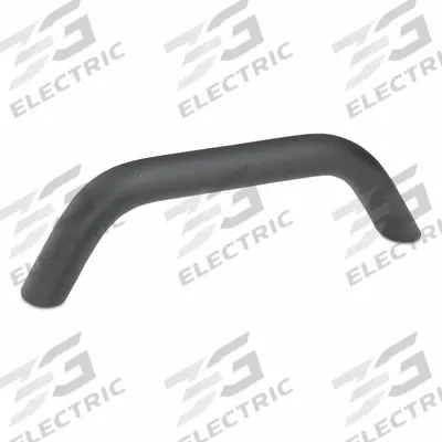 JW WINCO Pull Handle: Threaded Holes, Aluminum, Black - Load-Rated Standard "U" Pull Handles