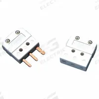 OMEGA Temperature Probe Connectors & Adapters: Plug, For Type J Thermocouple Type, Mini Plug, 3 Pins (MPN MTP-J-M). Key specifications — attr1432251: No Clamp Included; attr1432252: No Write-On Window Included; attr1432255: Flat; attr1276097: Plug; attr1276100: Iron; attr1276082: Mini Plug; attr1276092: OMEGA; attr1276087: Black.