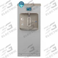 ELKAY Bottle Filling Station: Freestanding, 8 gph @ 50°F, Stainless Steel, Gray, Stainless (MPN DSSBF8SP-W1). Key specifications — attr1323360: Stainless Steel; attr1323380: Stainless; attr1323390: ELKAY; attr1323378: 8 gph @ 50°F.