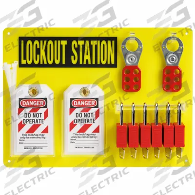 BRADY Lockout Station: 29 Components Included, Lockout Board - General Lockout Stations