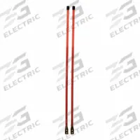SNOWPLOW AFTERMARKET MANUFACTURING Marker Guide: Marker Guide, Universal, Nylon, 48 in Ht, 3/4 in Wd (MPN 1308115). Key specifications — Color: Fluorescent Orange; Brand: SNOWPLOW AFTERMARKET MANUFACTURING; Material: Nylon; Product Type: Marker Guide.