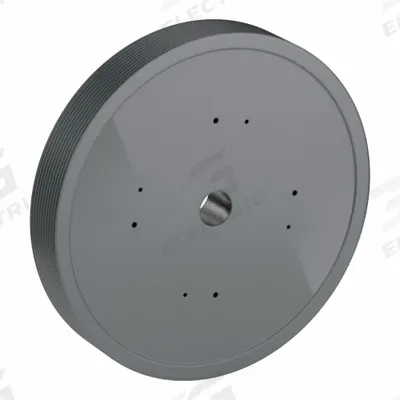 APPROVED VENDOR V-Belt Pulley: 5V5000, 10 Groove, 50 in OD, Bushed Bore - Bushed-Bore Cast-Iron Wedge V-Belt Pulleys