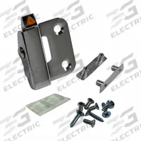 ANGEL VENTLOCK Window Opening Control Device: Long Stud, 1 9/16 in Lg, 1 13/32 in Wd, Non-Handed (MPN 829177). Key specifications — Color: Chrome; Handing Orientation: Non-Handed; Material: Stamped Steel; Brand: ANGEL VENTLOCK; Control Type: Single-Action; Finish: Polished.
