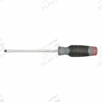 PROTO Screwdrivers: 1/4 in Tip Size, Long Lg, 10 1/2 in Overall Lg, 6 in Shank Lg, Cushion Grip (MPN JK1406RF). Key specifications — attr1205183: 1/4 in; attr1205186: Cushion; attr1205189: PROTO.