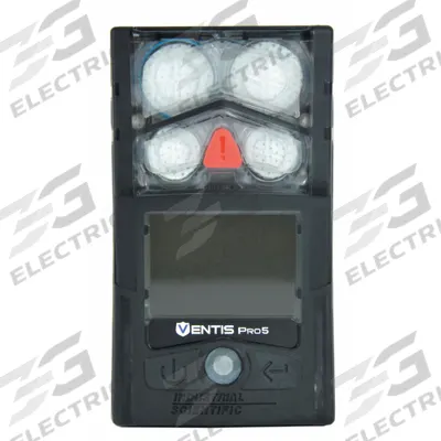 INDUSTRIAL SCIENTIFIC Multi-Gas Detector: IP68, INDUSTRIAL SCIENTIFIC Ventis Pro5, Lithium Ion - Multi-Gas Detectors