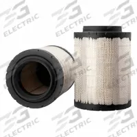 FLEETGUARD Air Filter: Round-Oval, Round, Axial Seal, 16 in Outside Dia, 9 1/8 in Inside Dia, Trucks (MPN AF27975). Key specifications — Brand: FLEETGUARD; Compatible Vehicle Make: Cummins; Compatible Vehicle Type: Trucks.