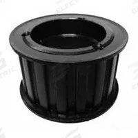 APPROVED VENDOR Timing Belt Pulley: Trapezoidal, Bushed, For H Timing Belt Section, 22 Teeth (MPN QD22H150). Key specifications — Brand: APPROVED VENDOR; Tooth Profile: Trapezoidal; Finish: Black Oxide; For Bushing Type: Quick Detachable.