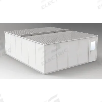 PORTA-FAB Modular In-Plant Office: 24 ft x 20 ft x 8 ft, 4 Walls, Vinyl-Covered Drywall - 4-Wall Unassembled In-Plant Offices