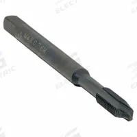 CLEVELAND Spiral Point Tap: M4x0.7 Metric, 6H, 3 Flute, Plug Chamfer, Black Oxide Cobalt (MPN C86236)