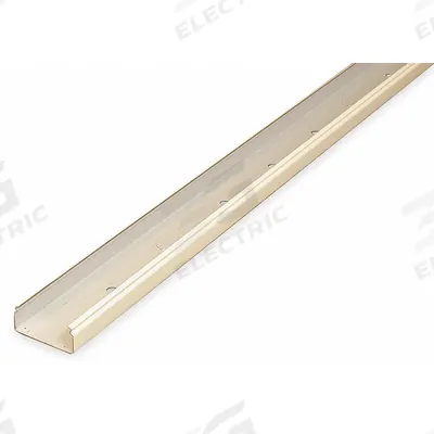 LEGRAND Raceway: 2400, 7/8 in Ht, 1 7/8 in Raceway Wd, 5 ft Lg, Steel - Straight-Section Single-Channel Raceways