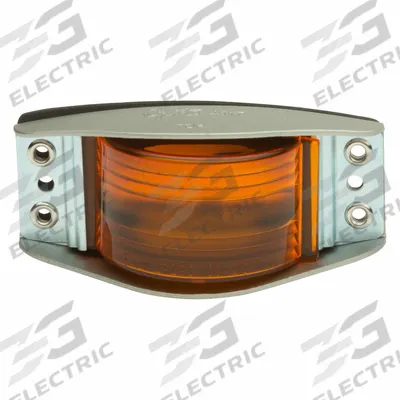 GROTE Clearance Marker Lamp: Clearance Light, Incandescent, Rectangular, Amber - Clearance Lights