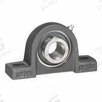 IPTCI BEARINGS Pillow Block Ball Bearing Mounted Units: 7/8 in Bore, Set Screws, 1 7/16 in Shaft Ht (MPN HUCP205-14). Key specifications — Brand: IPTCI BEARINGS; Mounting Bolt Size: 3/8; System of Measurement: Inch.