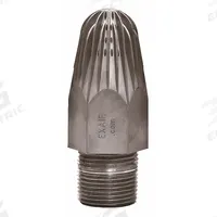 EXAIR Air Gun Nozzle: Stainless Steel, 4 3/16 in Extension Lg, 1 in Male NPT Thread Size (MPN 1115SS). Key specifications — attr66384: Hard-Hitting Force; attr66393: Stainless Steel; attr66401: Yes.